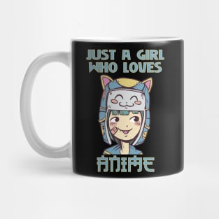 Just a Girl who Loves Anime Mug